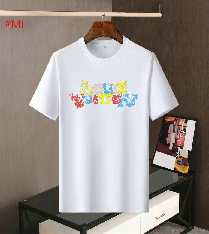 Wholesale Cheap Louis Vuitton Short Sleeve Replica T Shirts for Sale