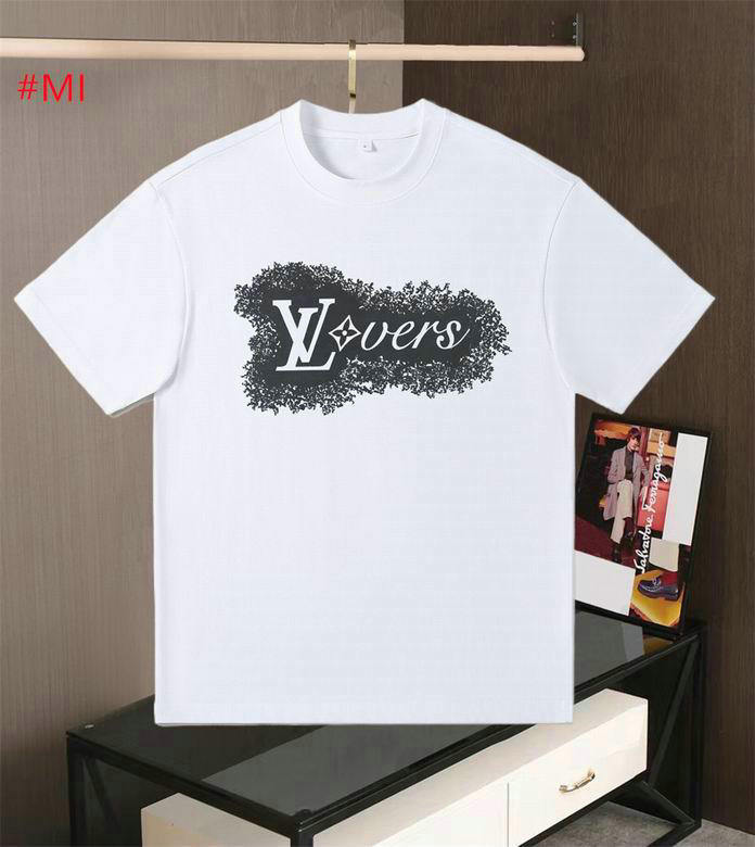 Wholesale Cheap Louis Vuitton Short Sleeve Replica T Shirts for Sale