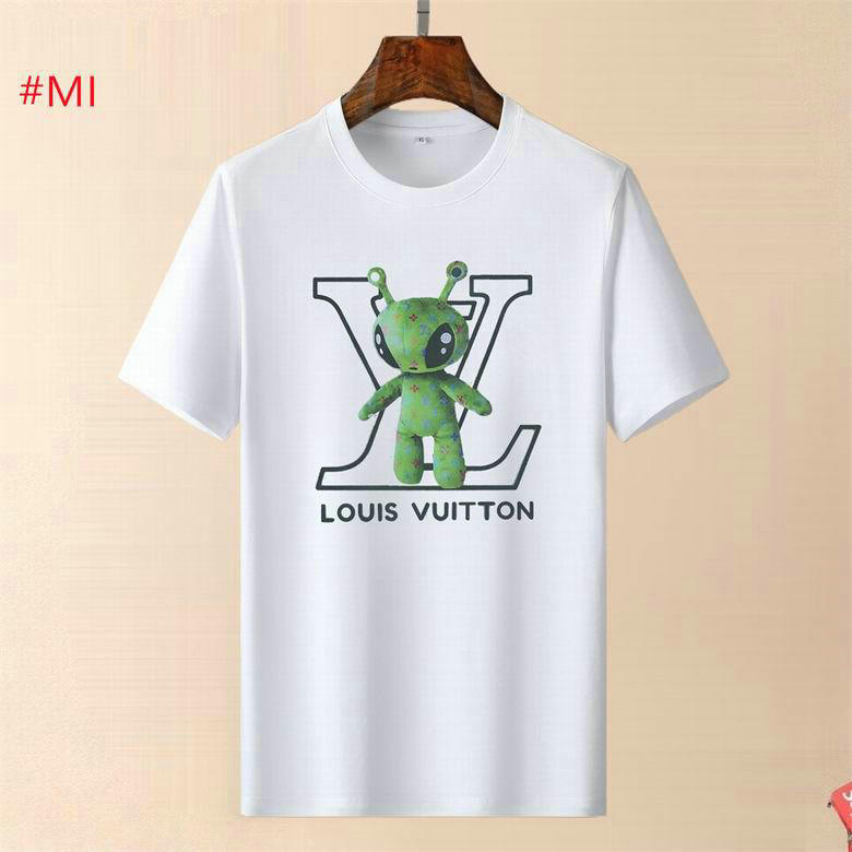 Wholesale Cheap Louis Vuitton Short Sleeve Replica T Shirts for Sale