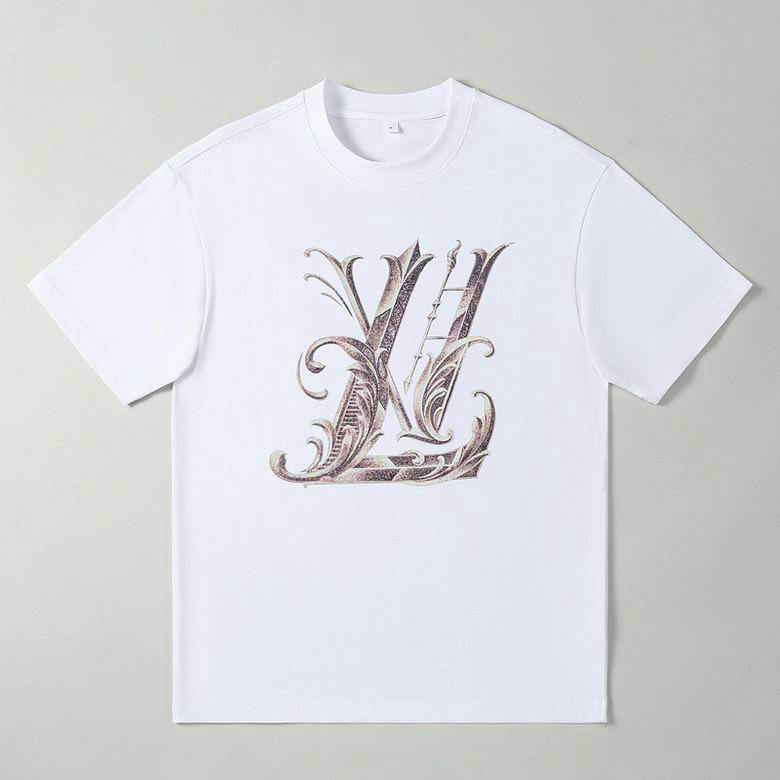 Wholesale Cheap Louis Vuitton Short Sleeve men T Shirts for Sale