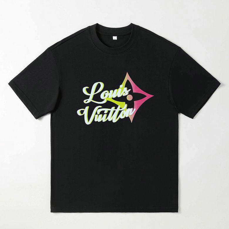 Wholesale Cheap Louis Vuitton Short Sleeve men T Shirts for Sale