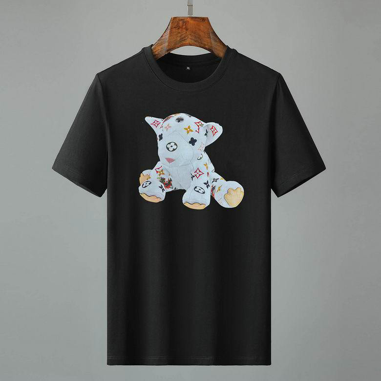 Wholesale Cheap Louis Vuitton Short Sleeve men T Shirts for Sale