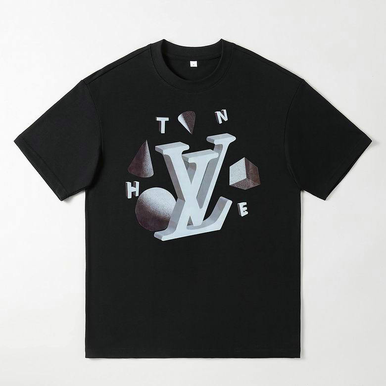 Wholesale Cheap Louis Vuitton Short Sleeve men T Shirts for Sale