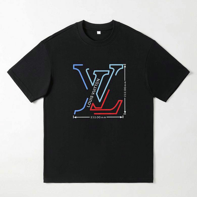 Wholesale Cheap Louis Vuitton Short Sleeve men T Shirts for Sale