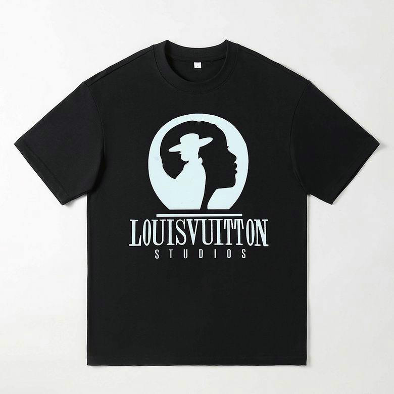 Wholesale Cheap Louis Vuitton Short Sleeve men T Shirts for Sale