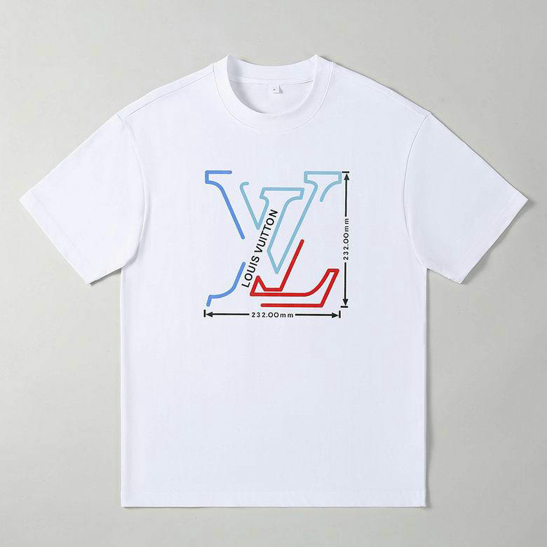 Wholesale Cheap Louis Vuitton Short Sleeve men T Shirts for Sale