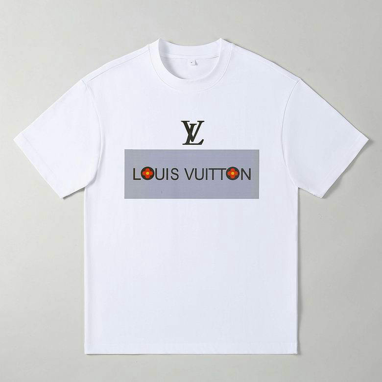 Wholesale Cheap Louis Vuitton Short Sleeve men T Shirts for Sale