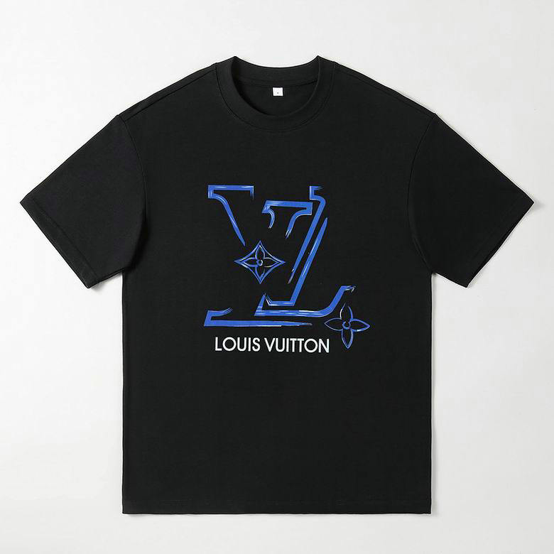 Wholesale Cheap Louis Vuitton Short Sleeve men T Shirts for Sale