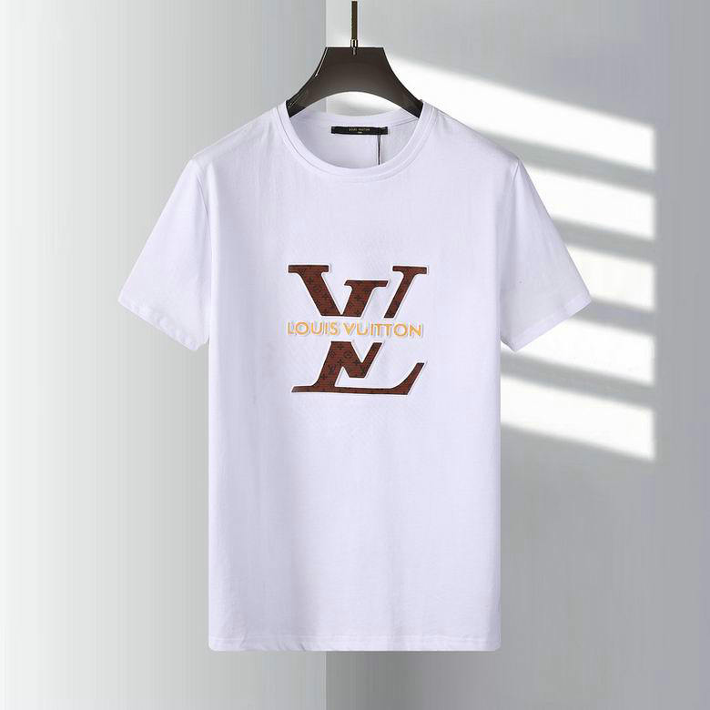 Wholesale Cheap Louis Vuitton Short Sleeve Replica T Shirts for Sale