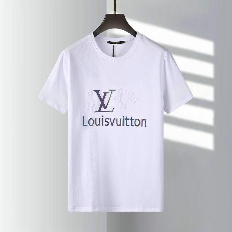 Wholesale Cheap Louis Vuitton Short Sleeve Replica T Shirts for Sale