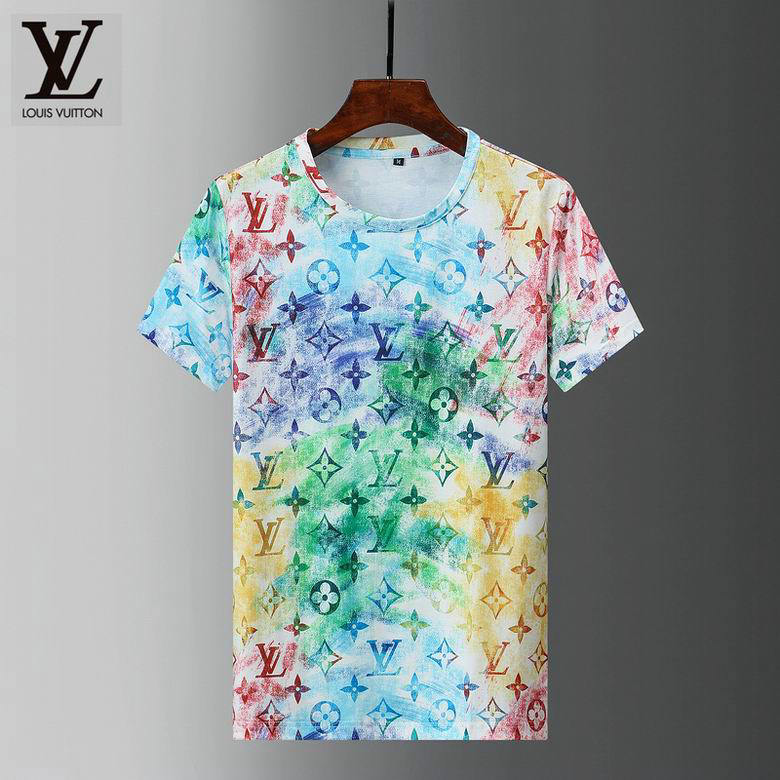 Wholesale Cheap Louis Vuitton Short Sleeve Replica T Shirts for Sale