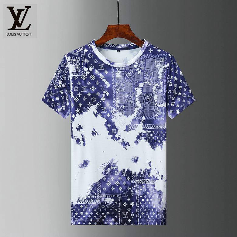 Wholesale Cheap Louis Vuitton Short Sleeve Replica T Shirts for Sale