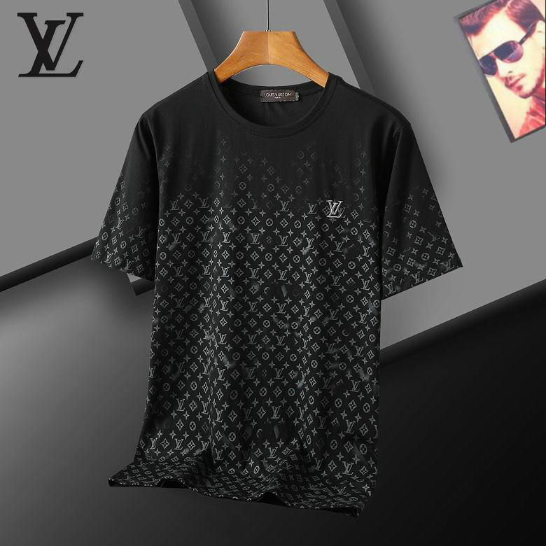 Wholesale Cheap Louis Vuitton Short Sleeve Replica T Shirts for Sale