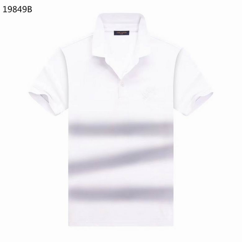 Wholesale Cheap Louis Vuitton Short Sleeve Lapel T Shirts for Sale