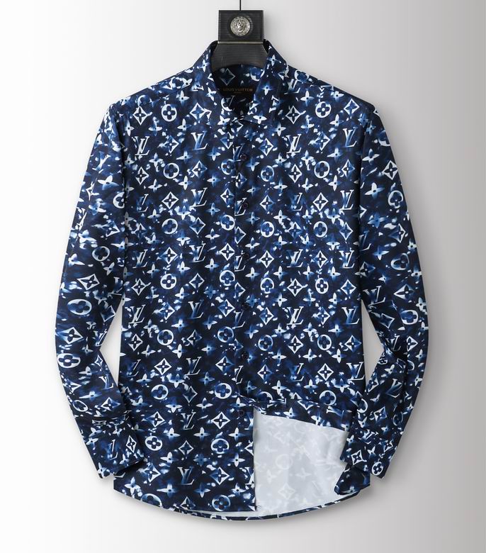 Wholesale Cheap LV Long Sleeve Shirts for Sale