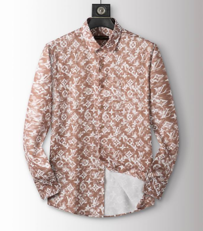 Wholesale Cheap LV Long Sleeve Shirts for Sale