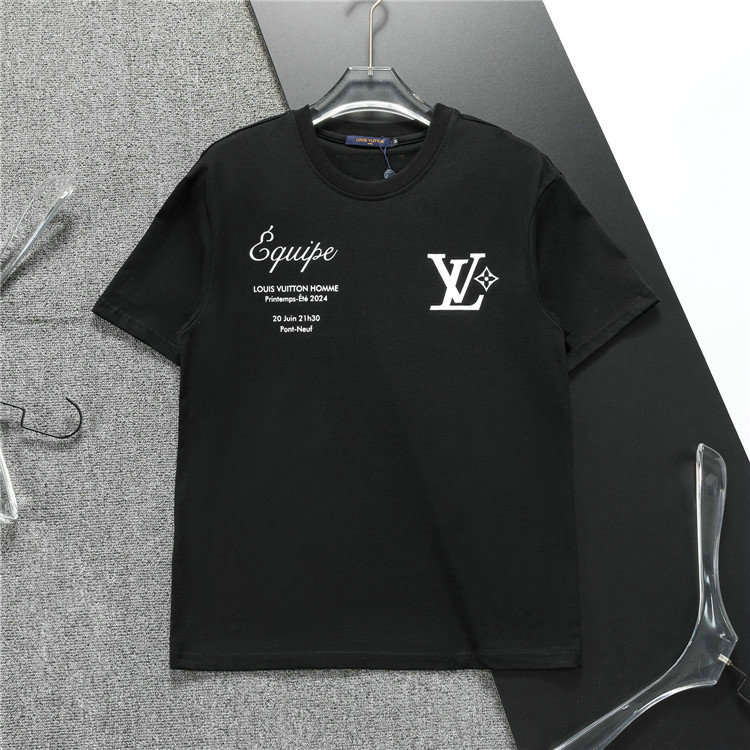 Wholesale Cheap Louis Vuitton Short Sleeve Replica T Shirts for Sale