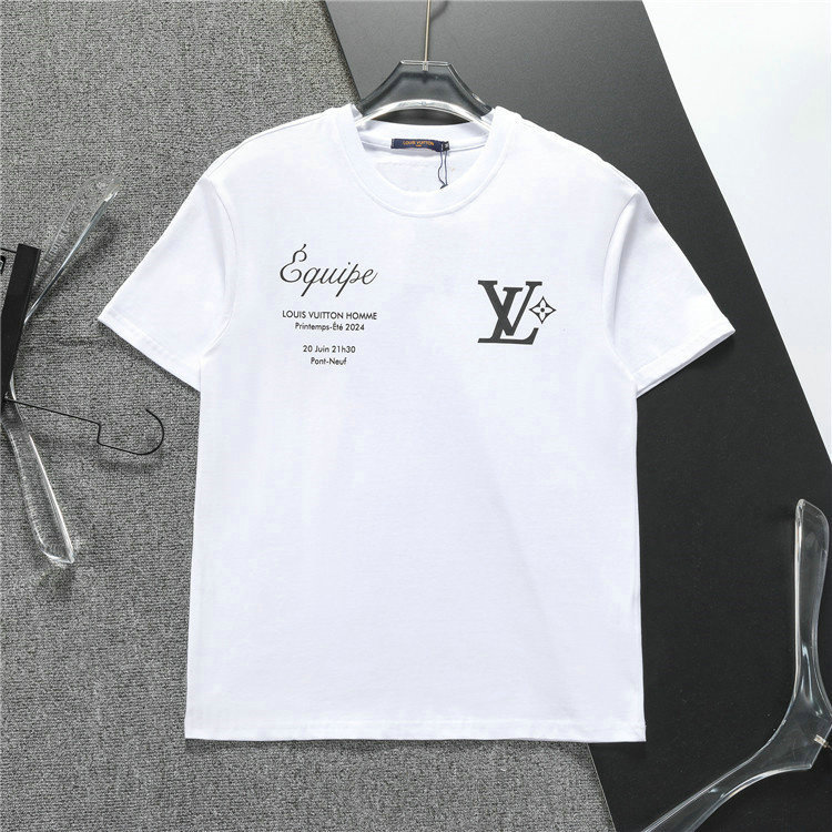 Wholesale Cheap Louis Vuitton Short Sleeve Replica T Shirts for Sale