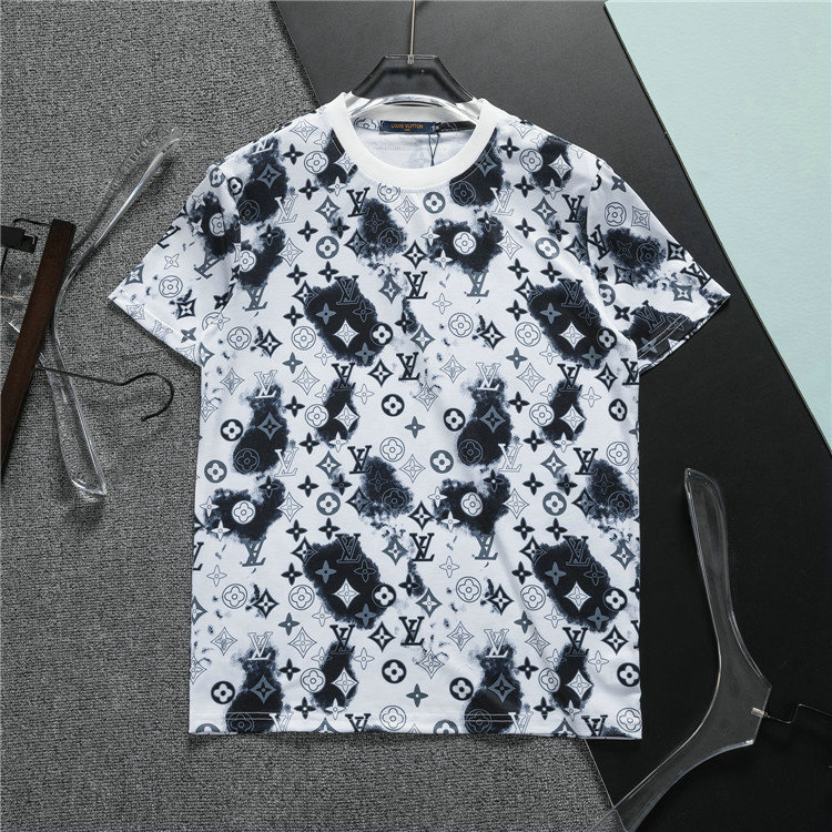 Wholesale Cheap Louis Vuitton Short Sleeve Replica T Shirts for Sale