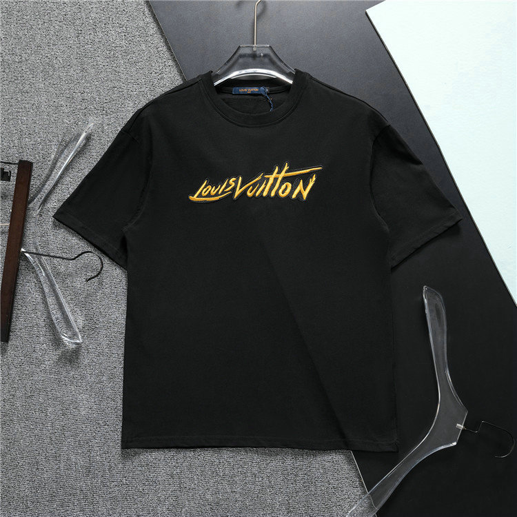 Wholesale Cheap Louis Vuitton Short Sleeve Replica T Shirts for Sale