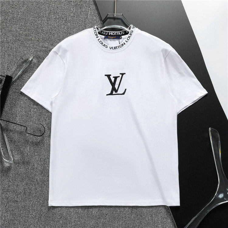 Wholesale Cheap Louis Vuitton Short Sleeve Replica T Shirts for Sale