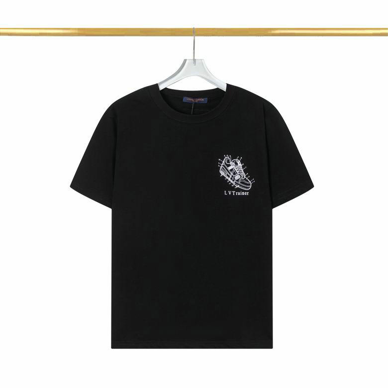 Wholesale Cheap Louis Vuitton Short Sleeve Replica T Shirts for Sale