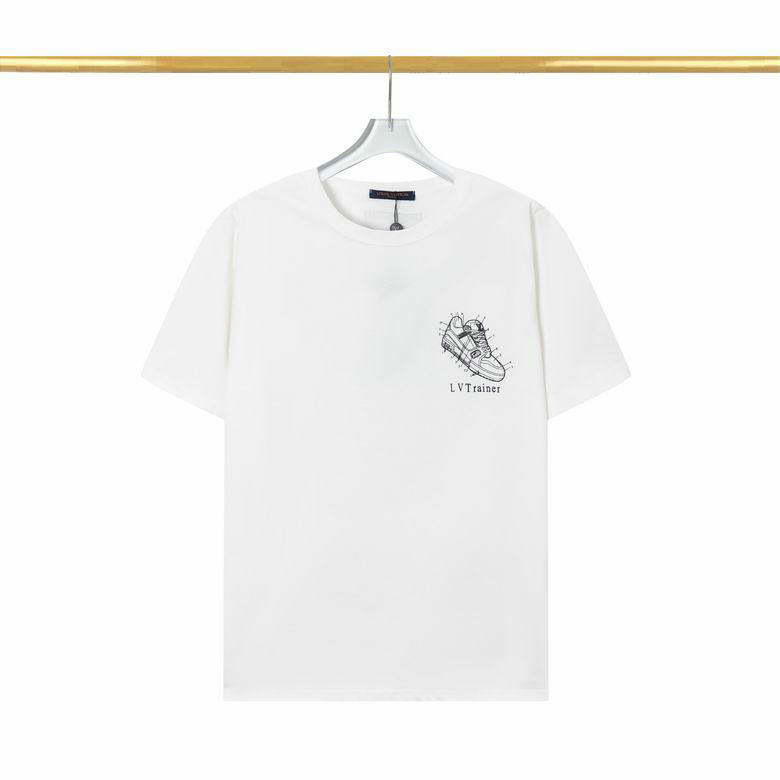 Wholesale Cheap Louis Vuitton Short Sleeve Replica T Shirts for Sale