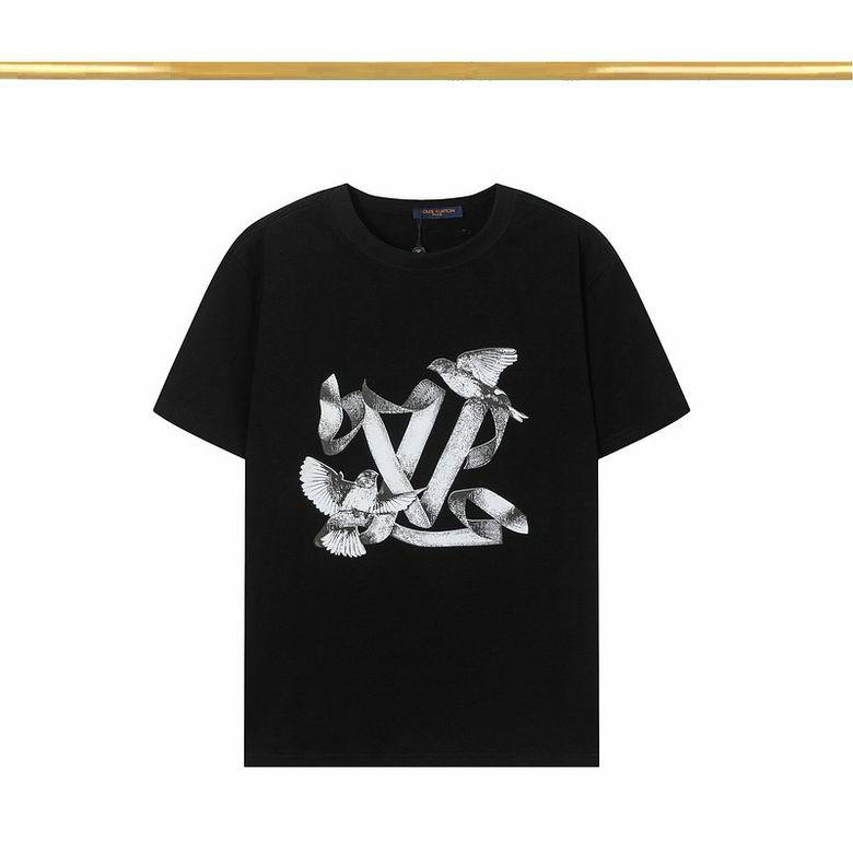 Wholesale Cheap Louis Vuitton Short Sleeve Replica T Shirts for Sale