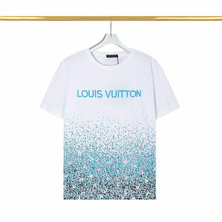 Wholesale Cheap Louis Vuitton Short Sleeve Replica T Shirts for Sale