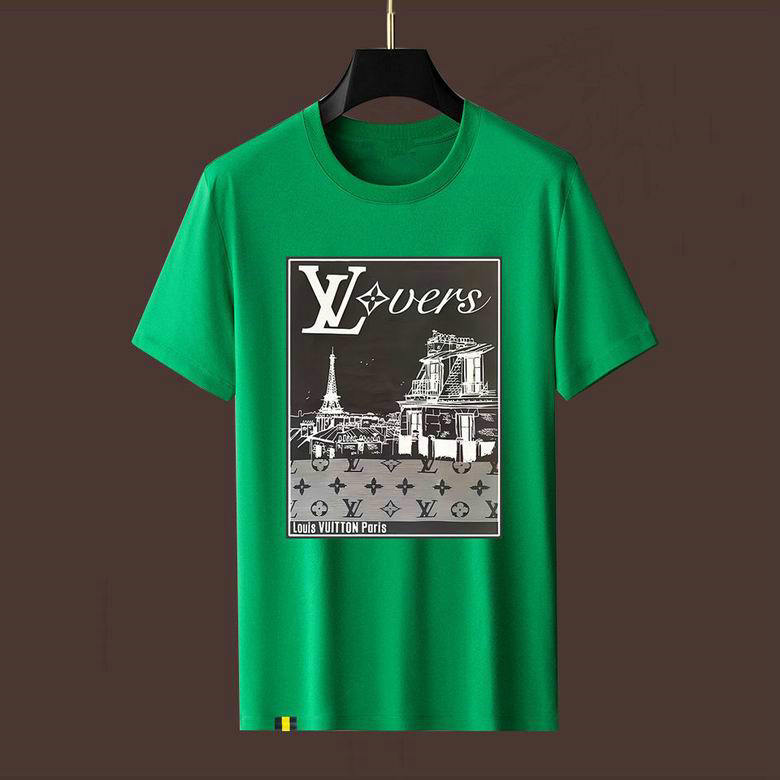 Wholesale Cheap Louis Vuitton Short Sleeve Replica T Shirts for Sale