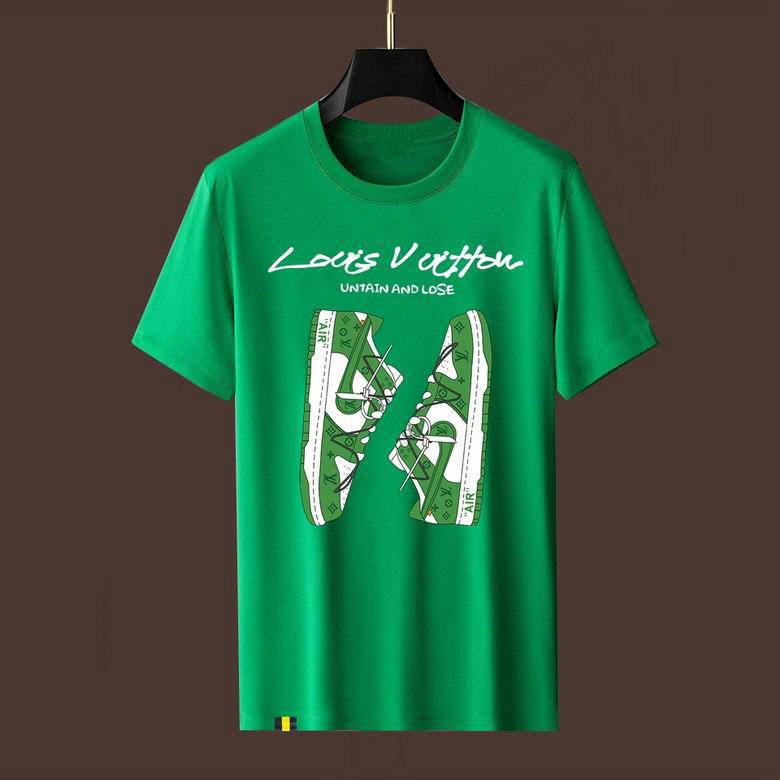 Wholesale Cheap Louis Vuitton Short Sleeve Replica T Shirts for Sale