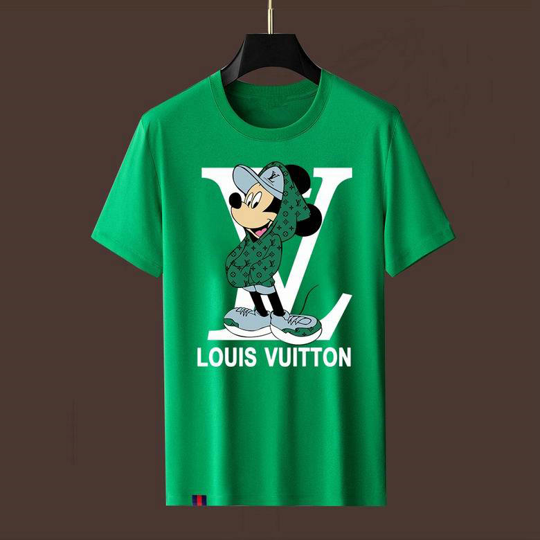 Wholesale Cheap Louis Vuitton Short Sleeve Replica T Shirts for Sale