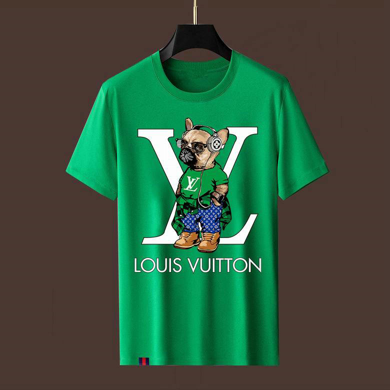 Wholesale Cheap Louis Vuitton Short Sleeve Replica T Shirts for Sale