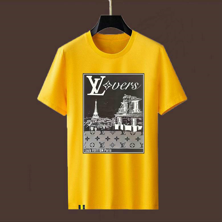 Wholesale Cheap Louis Vuitton Short Sleeve Replica T Shirts for Sale