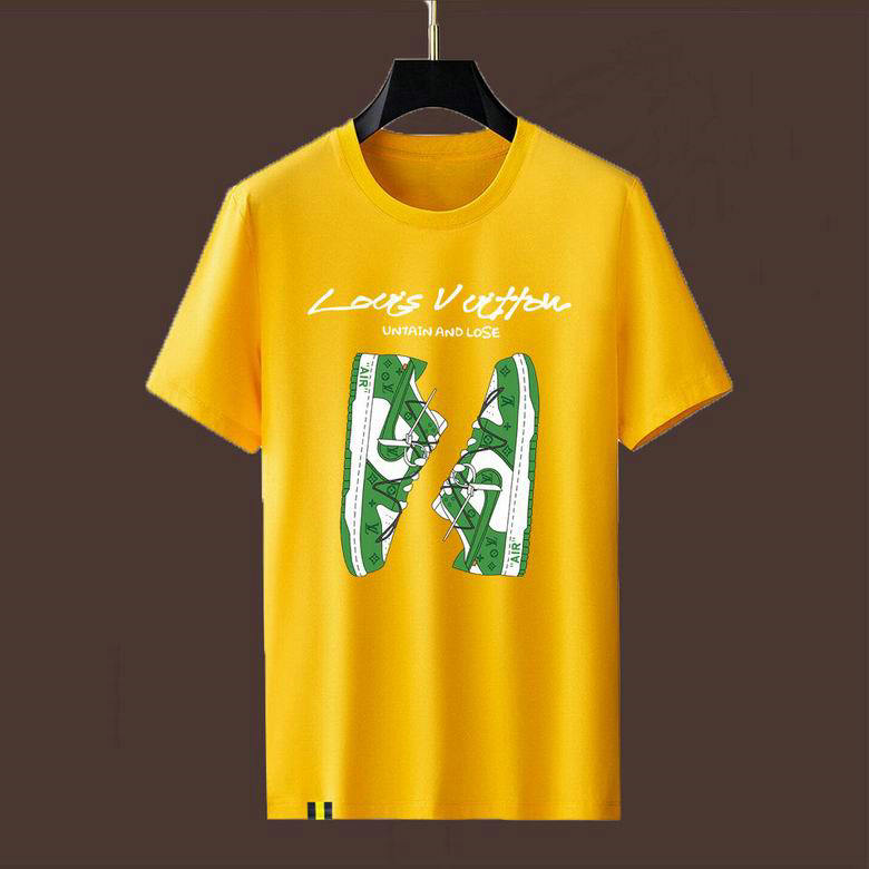 Wholesale Cheap Louis Vuitton Short Sleeve Replica T Shirts for Sale