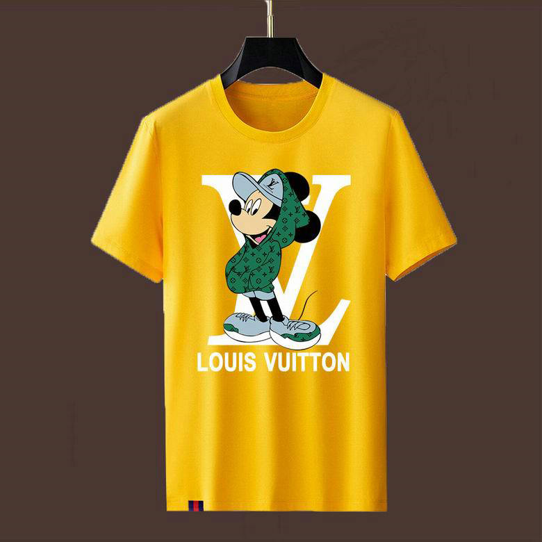 Wholesale Cheap Louis Vuitton Short Sleeve Replica T Shirts for Sale