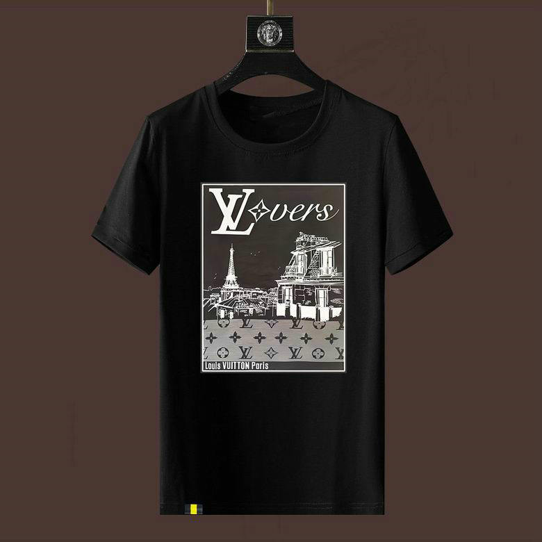 Wholesale Cheap Louis Vuitton Short Sleeve Replica T Shirts for Sale