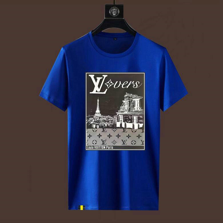 Wholesale Cheap Louis Vuitton Short Sleeve Replica T Shirts for Sale