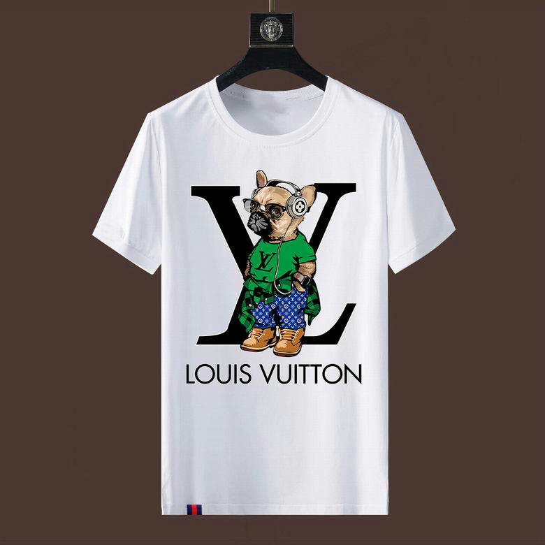 Wholesale Cheap Louis Vuitton Short Sleeve Replica T Shirts for Sale