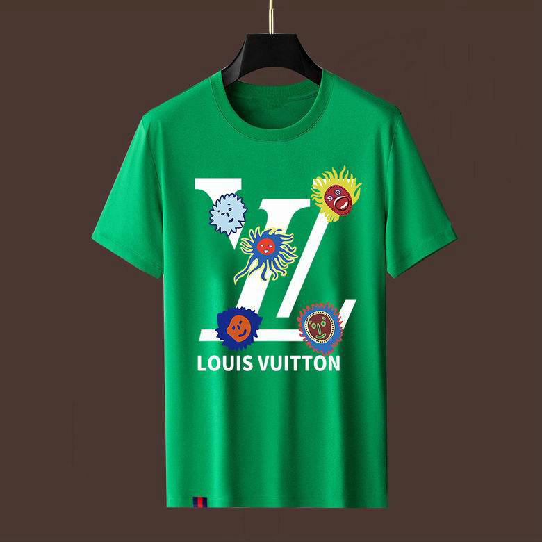 Wholesale Cheap Louis Vuitton Short Sleeve Replica T Shirts for Sale