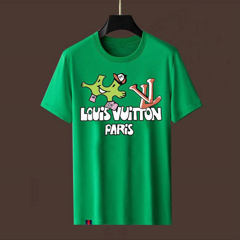 Wholesale Cheap Louis Vuitton Short Sleeve Replica T Shirts for Sale