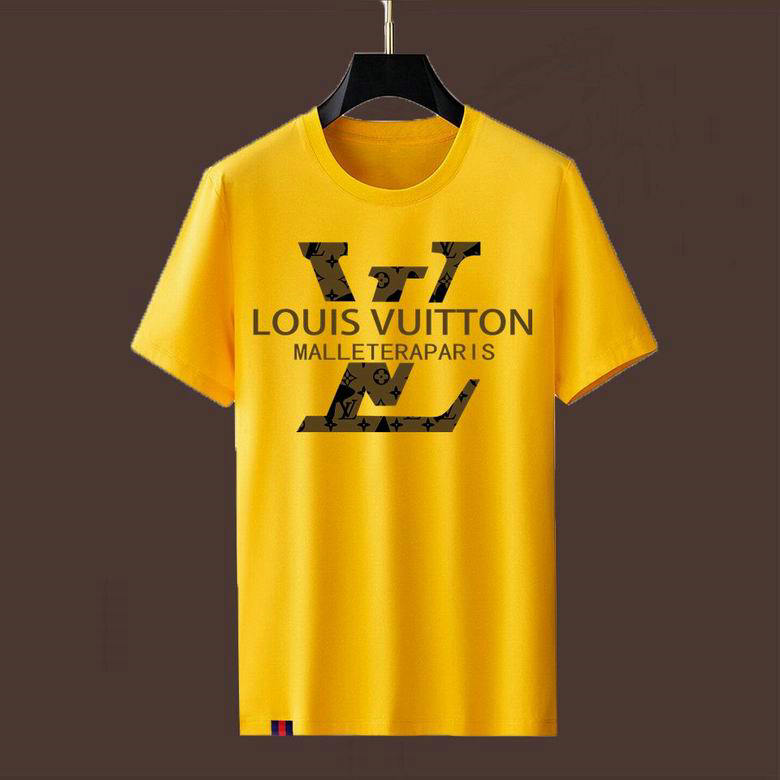 Wholesale Cheap Louis Vuitton Short Sleeve Replica T Shirts for Sale