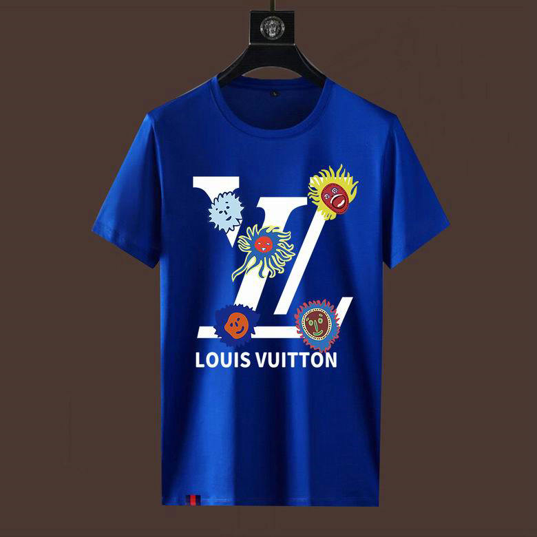 Wholesale Cheap Louis Vuitton Short Sleeve Replica T Shirts for Sale