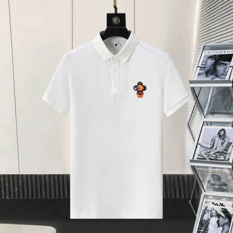 Wholesale Cheap Louis Vuitton Short Sleeve Lapel T Shirts for Sale