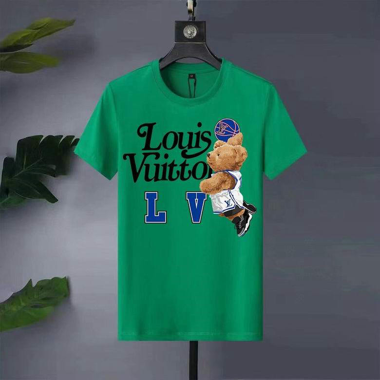 Wholesale Cheap Louis Vuitton Short Sleeve Replica T Shirts for Sale