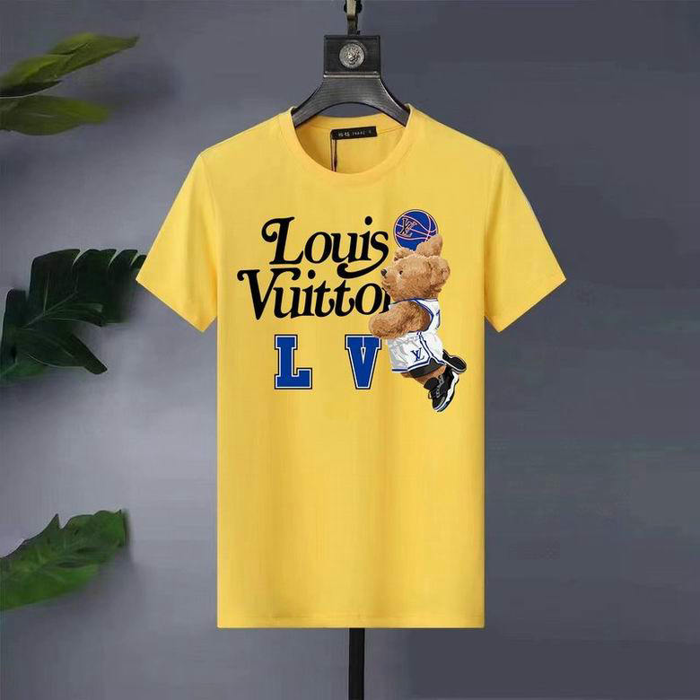 Wholesale Cheap Louis Vuitton Short Sleeve Replica T Shirts for Sale