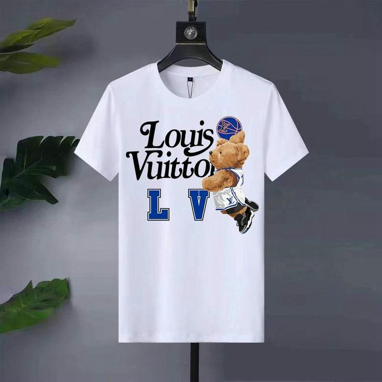 Wholesale Cheap Louis Vuitton Short Sleeve Replica T Shirts for Sale