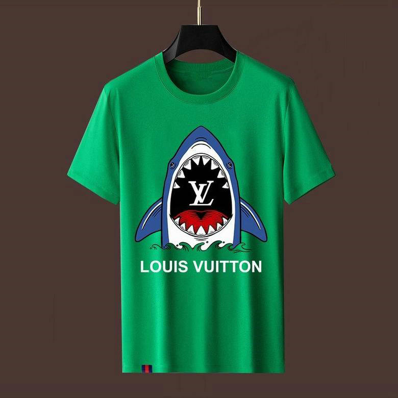 Wholesale Cheap Louis Vuitton Short Sleeve Replica T Shirts for Sale