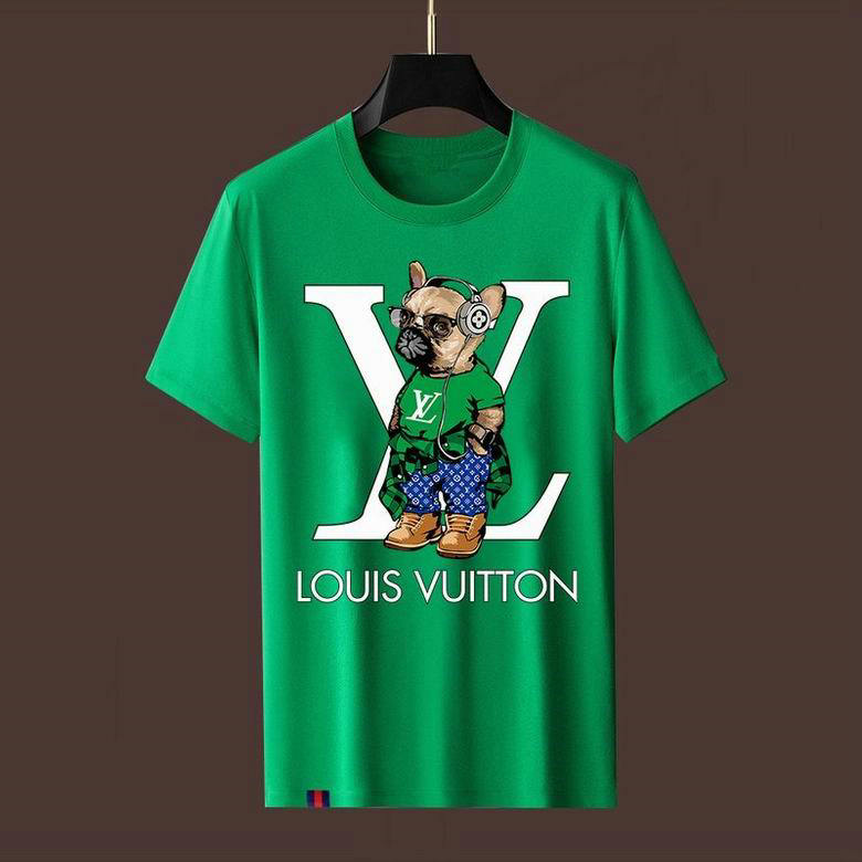 Wholesale Cheap Louis Vuitton Short Sleeve Replica T Shirts for Sale