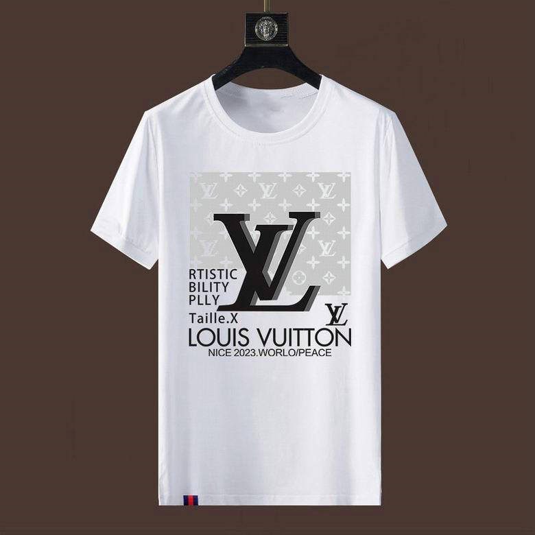 Wholesale Cheap Louis Vuitton Short Sleeve Replica T Shirts for Sale